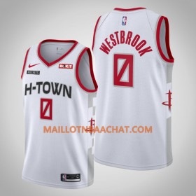 Maillot NBA Houston Rockets Russell Westbrook 0 Nike 2019-20 City Edition Swingman - Homme
